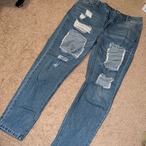 Ripped jeans